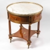 Table bouillotte d'époque Directoire (1795 - 1799).