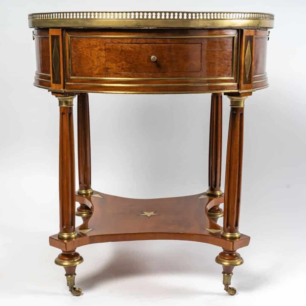 Table bouillotte d'époque Directoire (1795 - 1799).