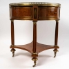 Table bouillotte d'époque Directoire (1795 - 1799).