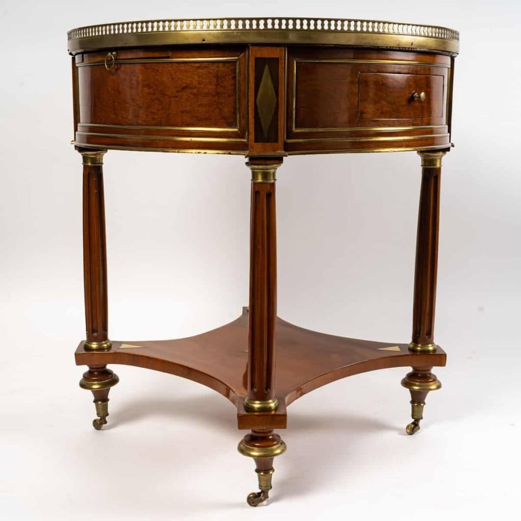 Table bouillotte d'époque Directoire (1795 - 1799).