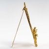 Miroir en bronze émaillé, signé Barbedienne, XIXème siècle