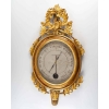 Baromètre - thermomètre d'époque Louis XVI (1774 - 1793). |||||