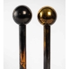 Paire de chenêts design des années 1960 | Biron Paire de chenêts design des années 1960
