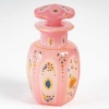 Flacon de parfum rose et blanc émaillé d’or, XIXème siècle | Biron Flacon de parfum rose et blanc émaillé d'or, XIXème siècle