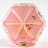 Flacon de parfum rose et blanc émaillé d’or, XIXème siècle | Biron Flacon de parfum rose et blanc émaillé d'or, XIXème siècle