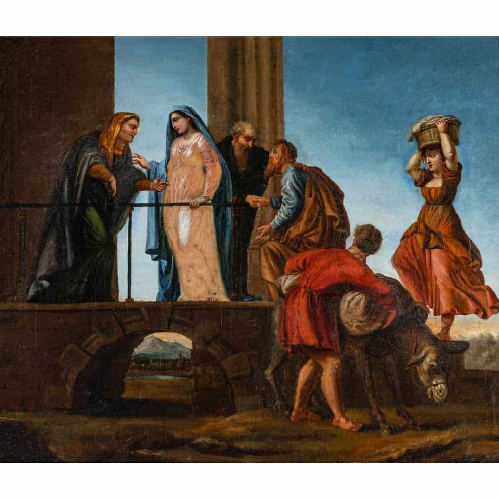 Huile sur toile, XIXème siècle | Biron Huile sur toile, XIXème siècle