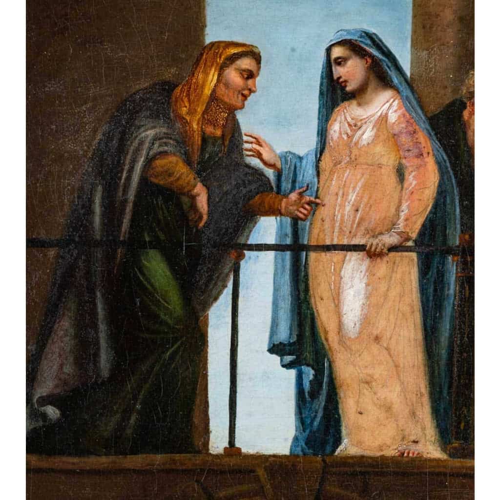 Huile sur toile, XIXème siècle | Biron Huile sur toile, XIXème siècle