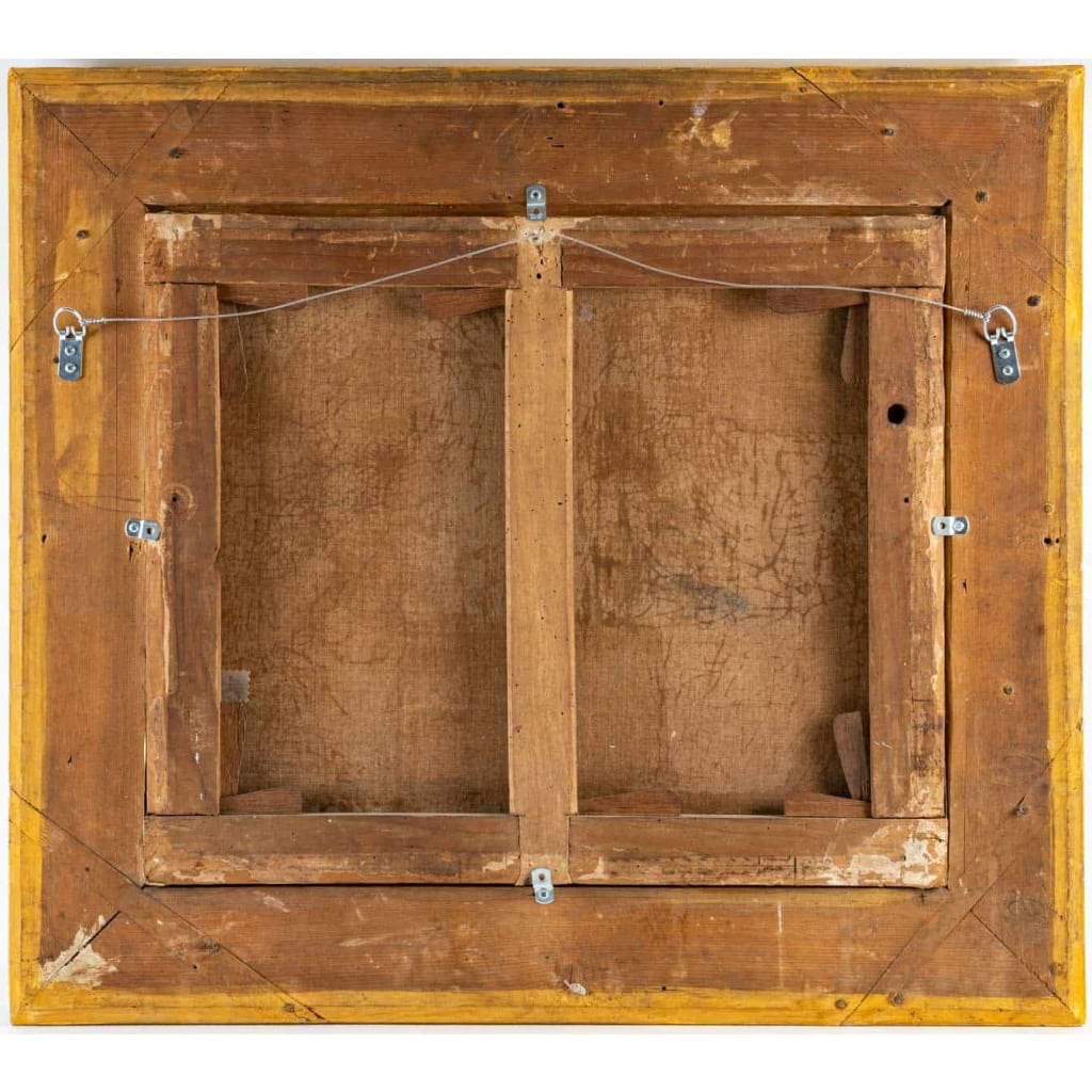 Huile sur toile, XIXème siècle | Biron Huile sur toile, XIXème siècle