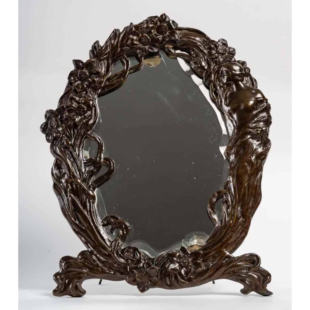Miroir De Table Par l’Hoest (1874-1937) | Biron ||||||
