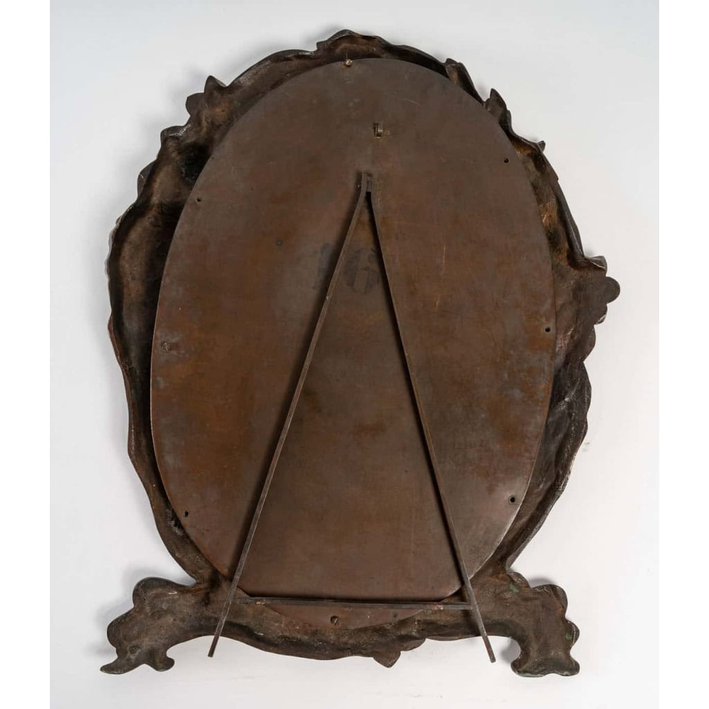Miroir De Table Par l’Hoest (1874-1937) | Biron Miroir De Table Par l'Hoest (1874-1937)