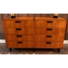 Commode à huit tiroirs, années 1950