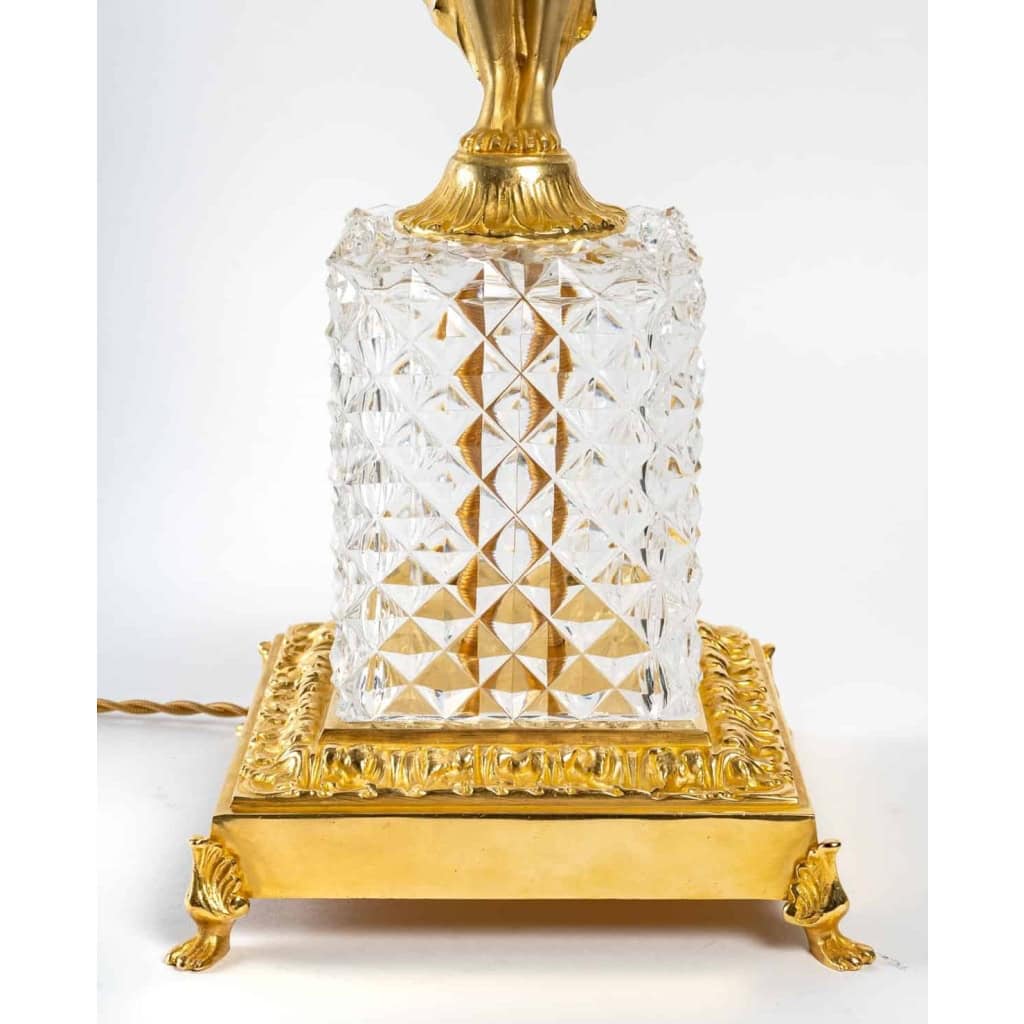 Paire de candélabres à 4 bras de lumières. XIXème siècle. | Biron Paire de candélabres à 4 bras de lumières. XIXème siècle.