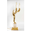 Paire de candélabres à 4 bras de lumières. XIXème siècle. | Biron Paire de candélabres à 4 bras de lumières. XIXème siècle.