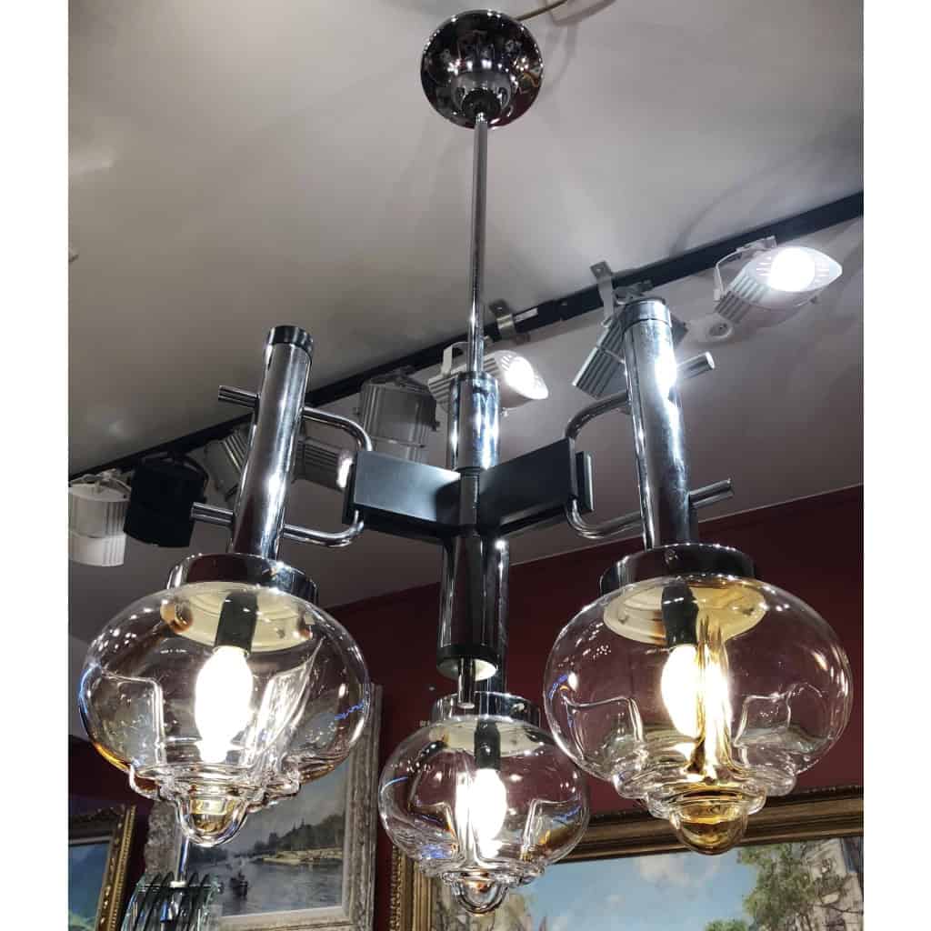 Lustre Mazzega de Murano, 3 lumières | Biron Lustre Mazzega de Murano, 3 lumières