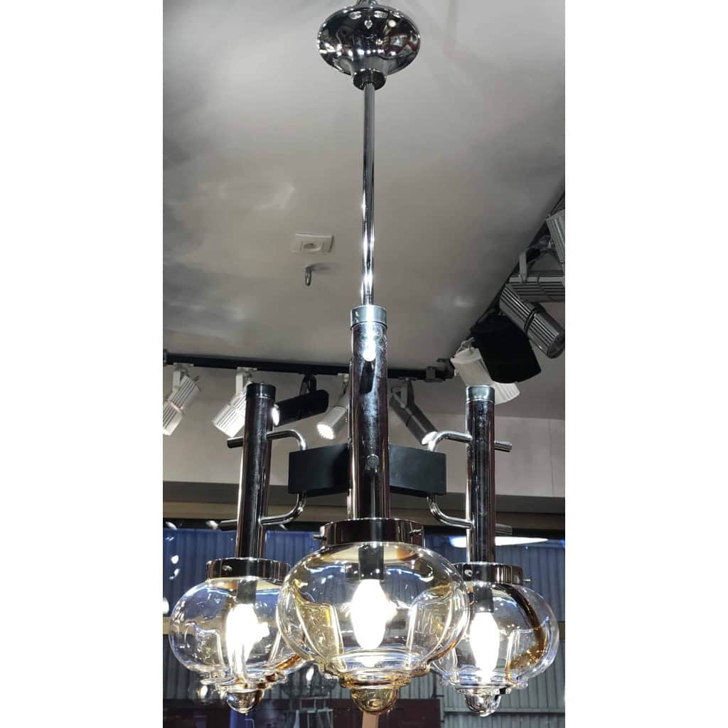 Lustre Mazzega de Murano, 3 lumières | Biron Lustre Mazzega de Murano, 3 lumières