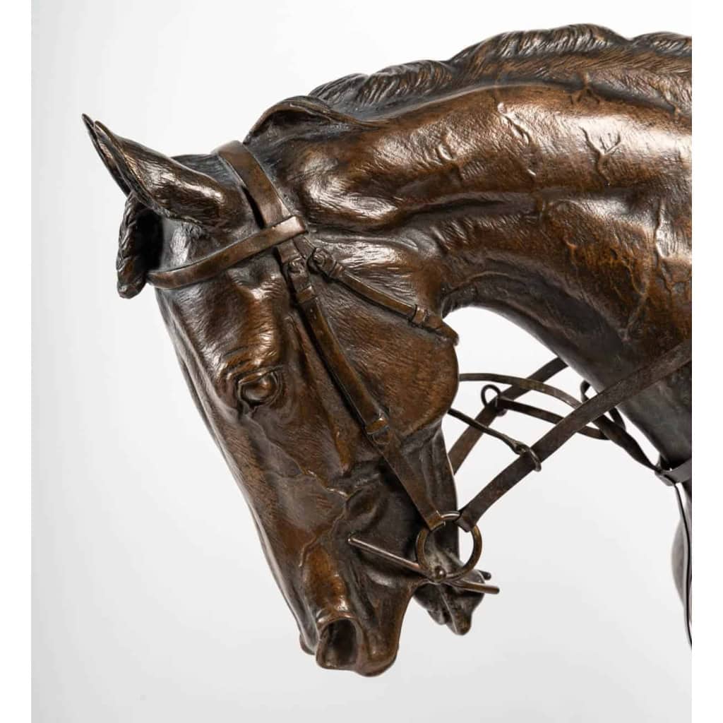 Le jockey et son cheval, bronze signé Isidore Bonheur (1827-1901) | Biron Le jockey et son cheval, bronze signé Isidore Bonheur (1827-1901)