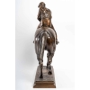 Le jockey et son cheval, bronze signé Isidore Bonheur (1827-1901) | Biron Le jockey et son cheval, bronze signé Isidore Bonheur (1827-1901)