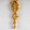 Paire d’appliques en bronze doré bien ciselé dans le style Louis XIV | Biron Paire d'appliques en bronze doré bien ciselé dans le style Louis XIV