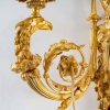 Paire d’appliques en bronze doré bien ciselé dans le style Louis XIV | Biron Paire d'appliques en bronze doré bien ciselé dans le style Louis XIV