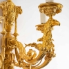 Paire d’appliques en bronze doré bien ciselé dans le style Louis XIV | Biron Paire d'appliques en bronze doré bien ciselé dans le style Louis XIV