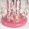 Porte ananas en opaline et cristal, XIXème siècle