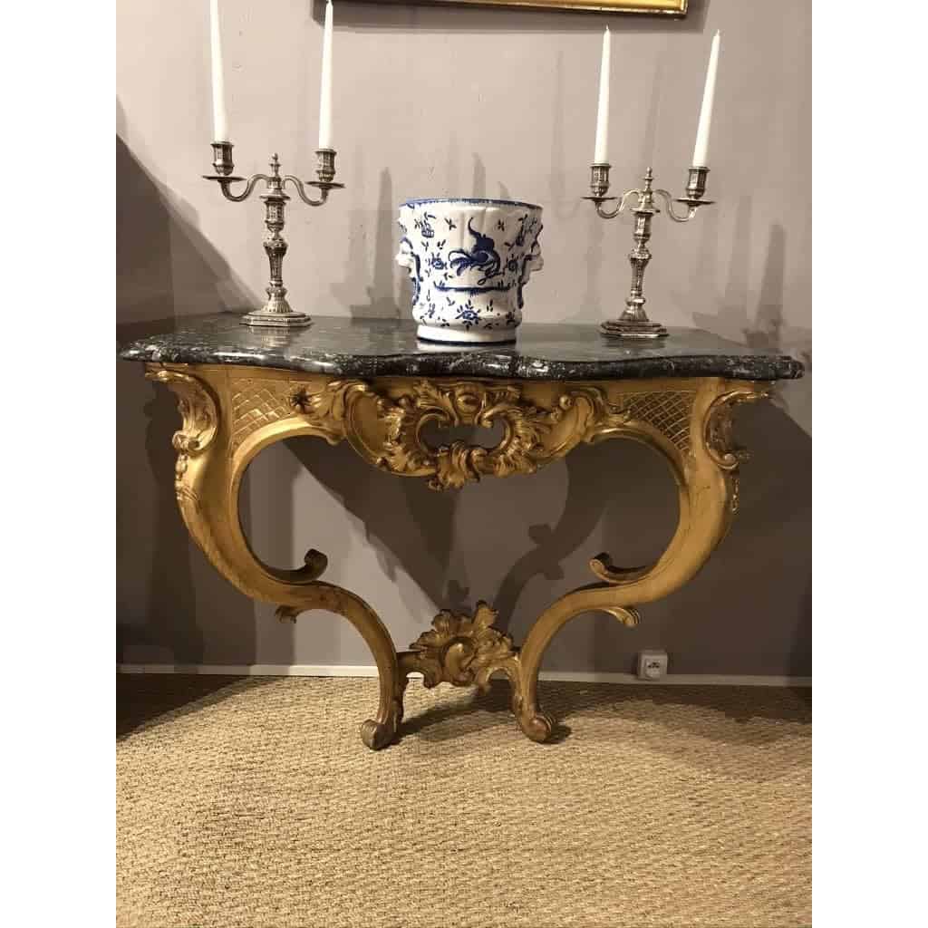 Console d’applique en bois doré | Biron ||||||