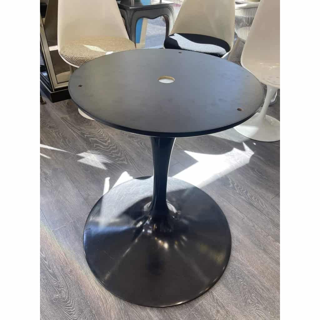 Eero Saarinen pour Knoll : Table Saarinen en marbre Calacatta Oro vernis mat- ronde 151 cm | Biron Eero Saarinen pour Knoll : Table Saarinen en marbre Calacatta Oro vernis mat- ronde 151 cm