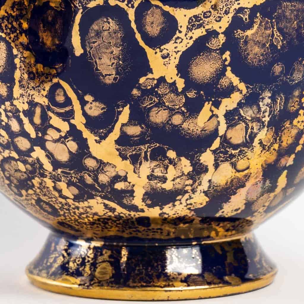Paire de vases de Sèvres, fin XIXème siècle | Biron Paire de vases de Sèvres, fin XIXème siècle