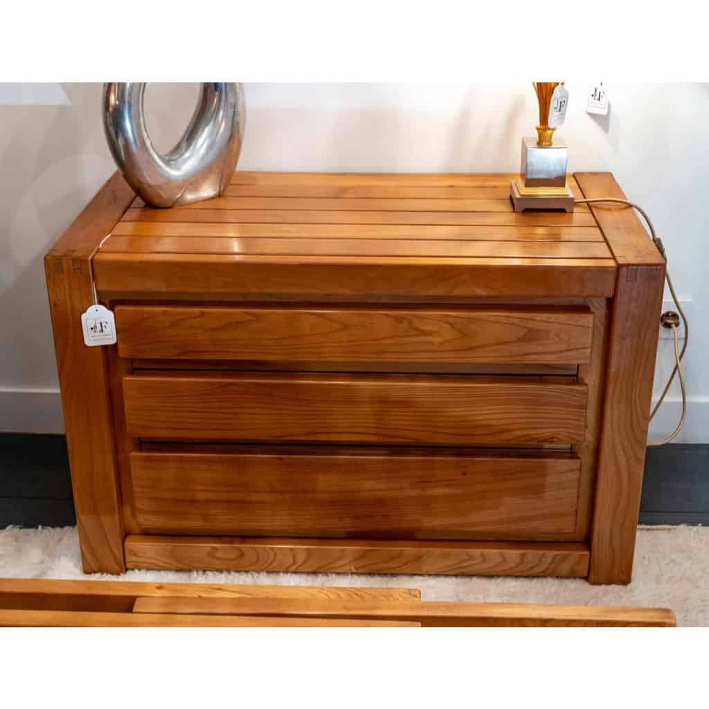 Maison Regain, Ensemble de seize commodes, années 1960