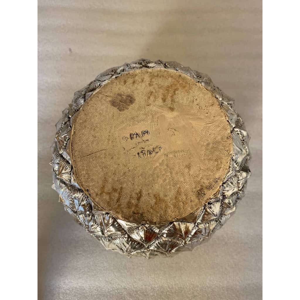 1970′ Seau A Champagne Mauro Manetti Signé H 39 Ø 24 cm