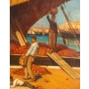 Importante huile sur toile, fin XIXème siècle | Biron Importante huile sur toile, fin XIXème siècle