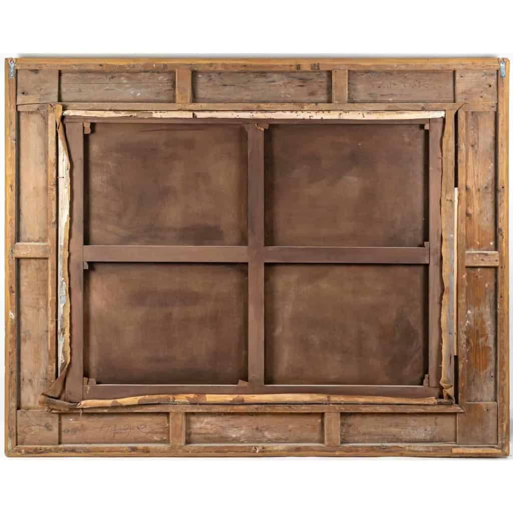 Importante huile sur toile, fin XIXème siècle | Biron Importante huile sur toile, fin XIXème siècle