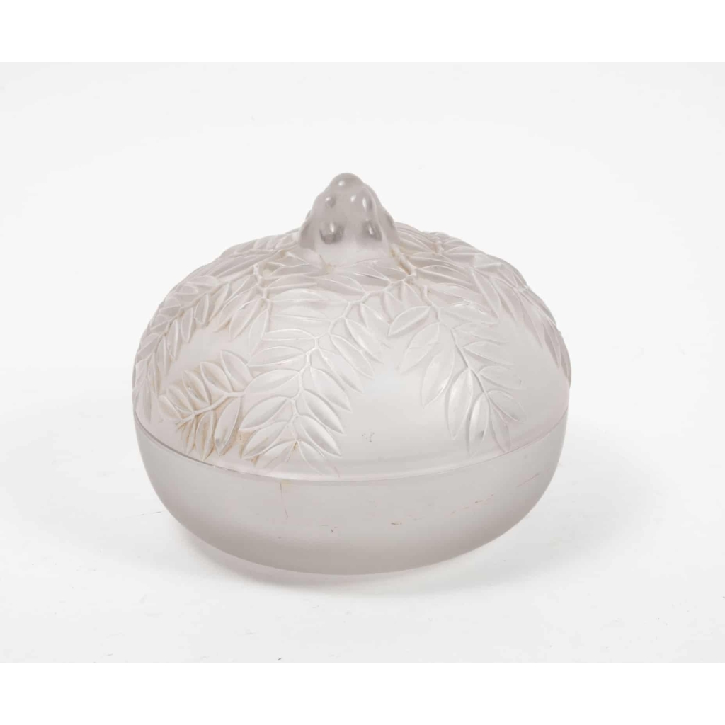 René LALIQUE : Boîte ronde Vallauris | Biron ||