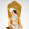 Colporteur en porcelaine de Paris et bronze doré, époque Charles X. | Biron Colporteur en porcelaine de Paris et bronze doré, époque Charles X.