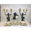 Grande garniture de cheminée aux amours, Paris, Circa 1855 | Biron ||||||