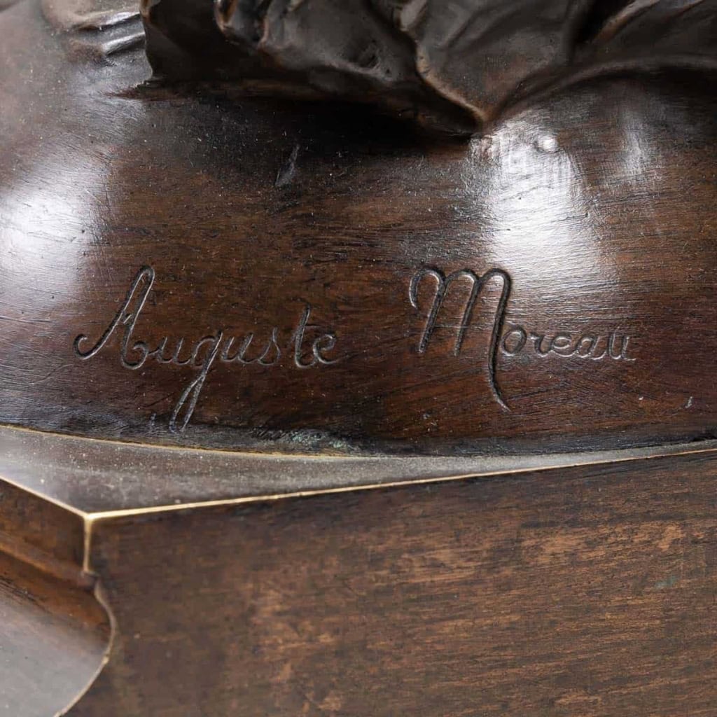 l’Aurore par Auguste MOREAU, 1890 | Biron l'Aurore par Auguste MOREAU, 1890