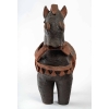 Cheval en céramique par Nicole Giroud | Biron Cheval en céramique par Nicole Giroud