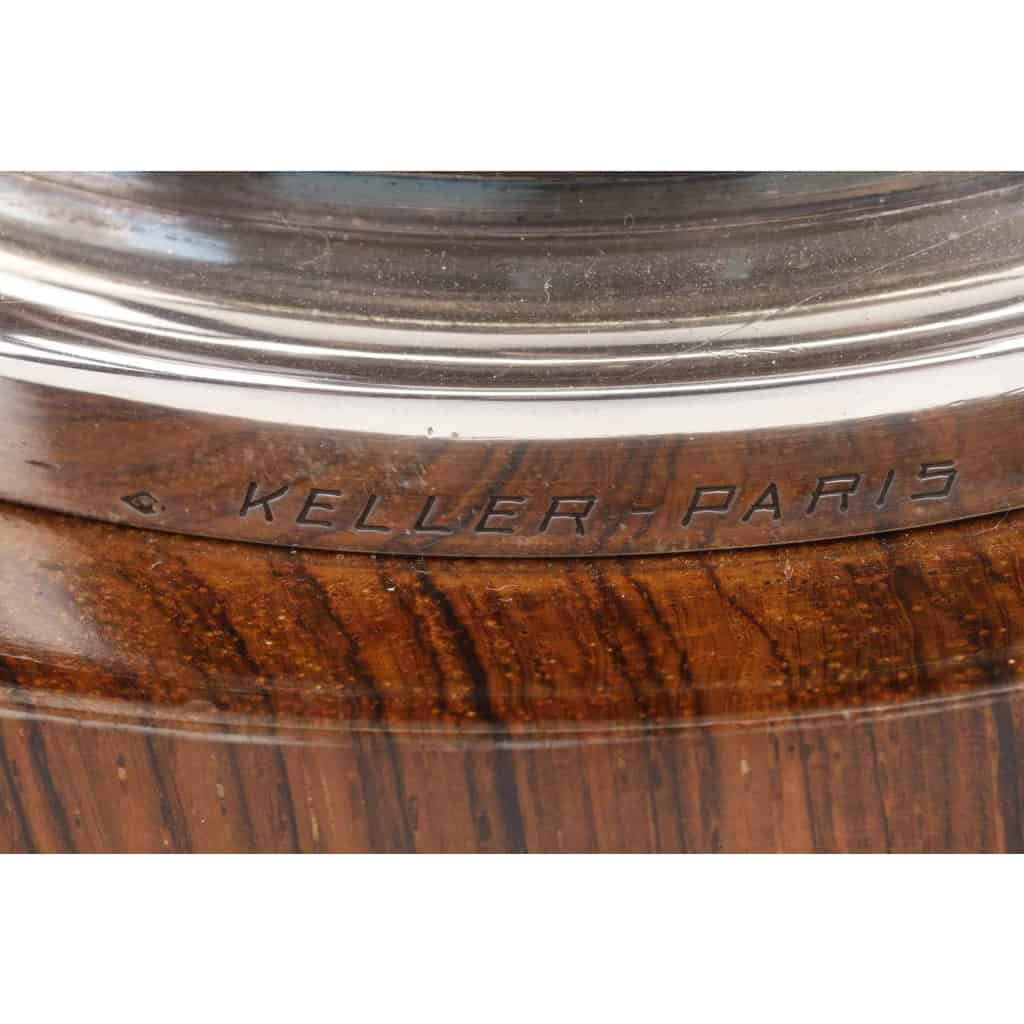 Gustave KELLER – Vase en argent massif époque ART DECO | Biron Gustave KELLER - Vase en argent massif époque ART DECO