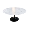 Knoll International et Eero Saarinen : Table à manger à plateau circulaire en marbre | Biron |||||||