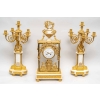 Meuble à hauteur d'appui en marqueterie et bronze doré, Circa 1870.