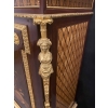 Meuble à hauteur d'appui en marqueterie et bronze doré, Circa 1870.