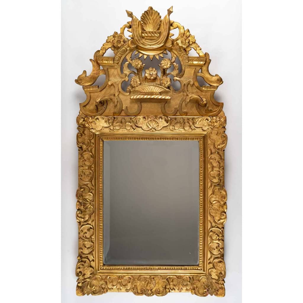 Miroir d’époque Louis XIV (1643 – 1715). | Biron ||||||