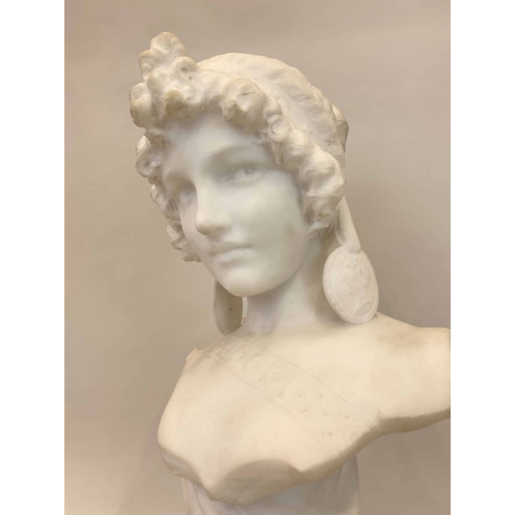 Buste de jeune femme par Isidore LOLI, Circa 1920