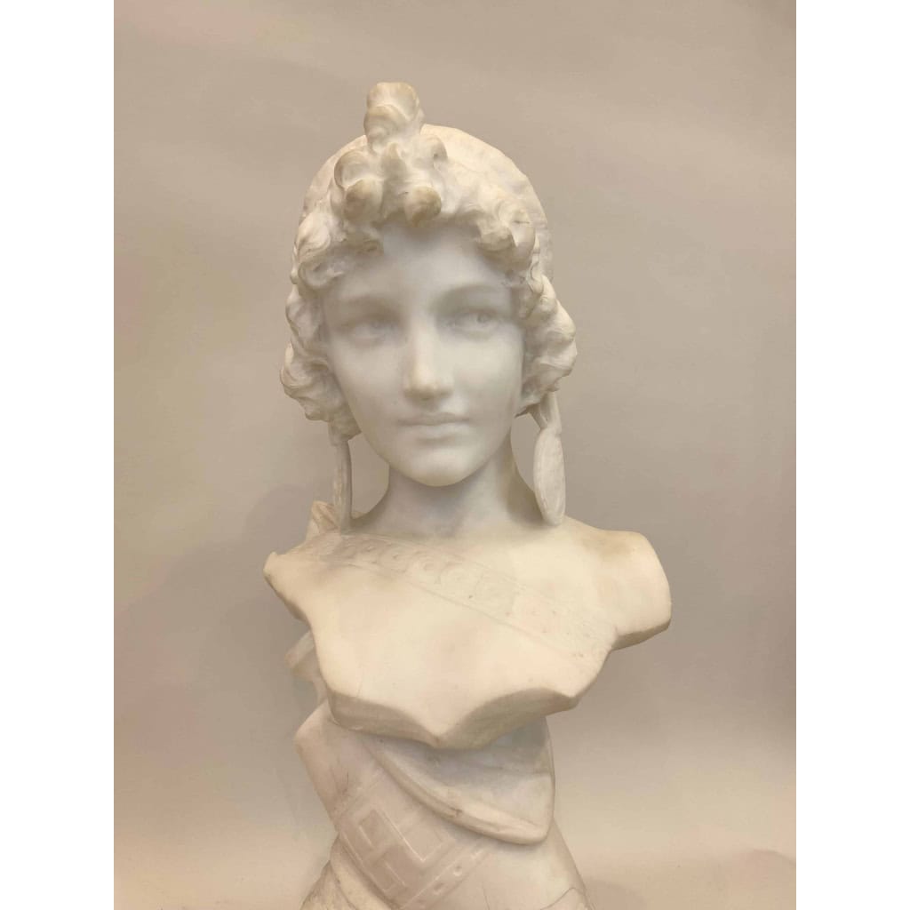 Buste de jeune femme par Isidore LOLI, Circa 1920