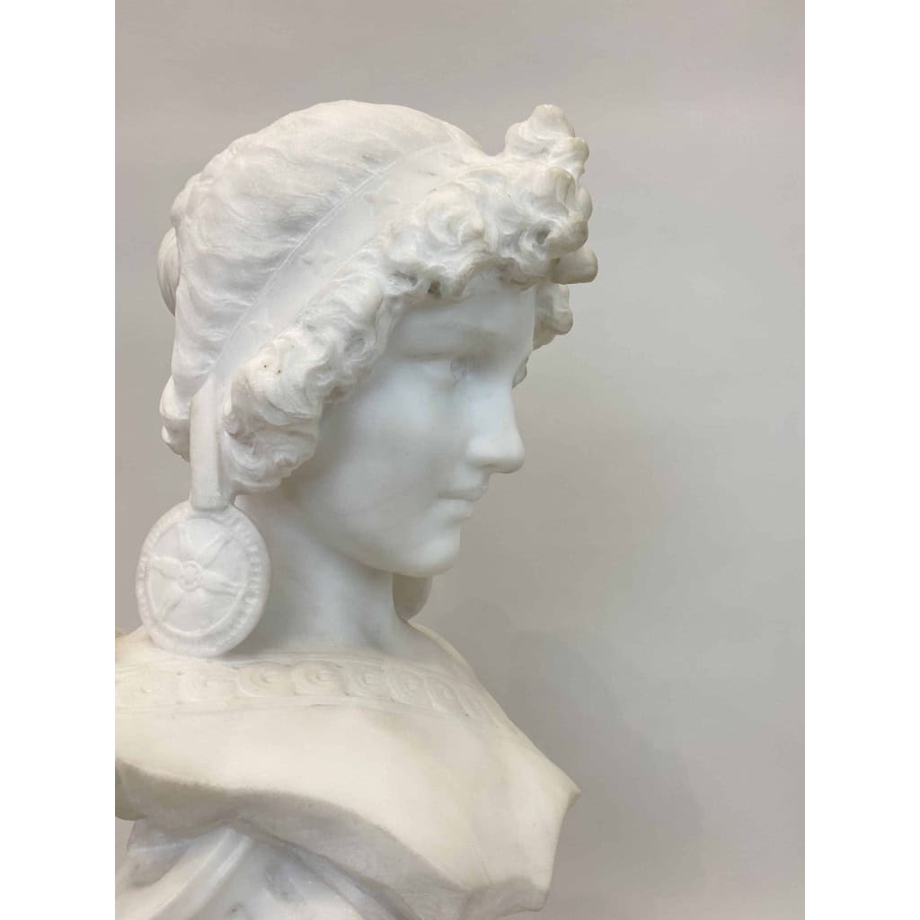 Buste de jeune femme par Isidore LOLI, Circa 1920