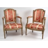 Paire de fauteuils d'époque Louis XVI (1774 - 1793)