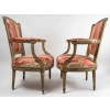 Paire de fauteuils d'époque Louis XVI (1774 - 1793)