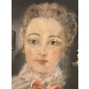 Pastel Figurant Madame de Pompadour