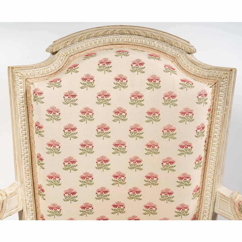 Paire de fauteuils d’époque Louis XVI (1774 – 1793). | Biron Paire de fauteuils d'époque Louis XVI (1774 - 1793).