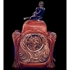 PENDULE DE MAURICE DUFRESNE ET ALEXANDRE CHARPENTIER POUR LA MAISON MODERNE | Biron |||||